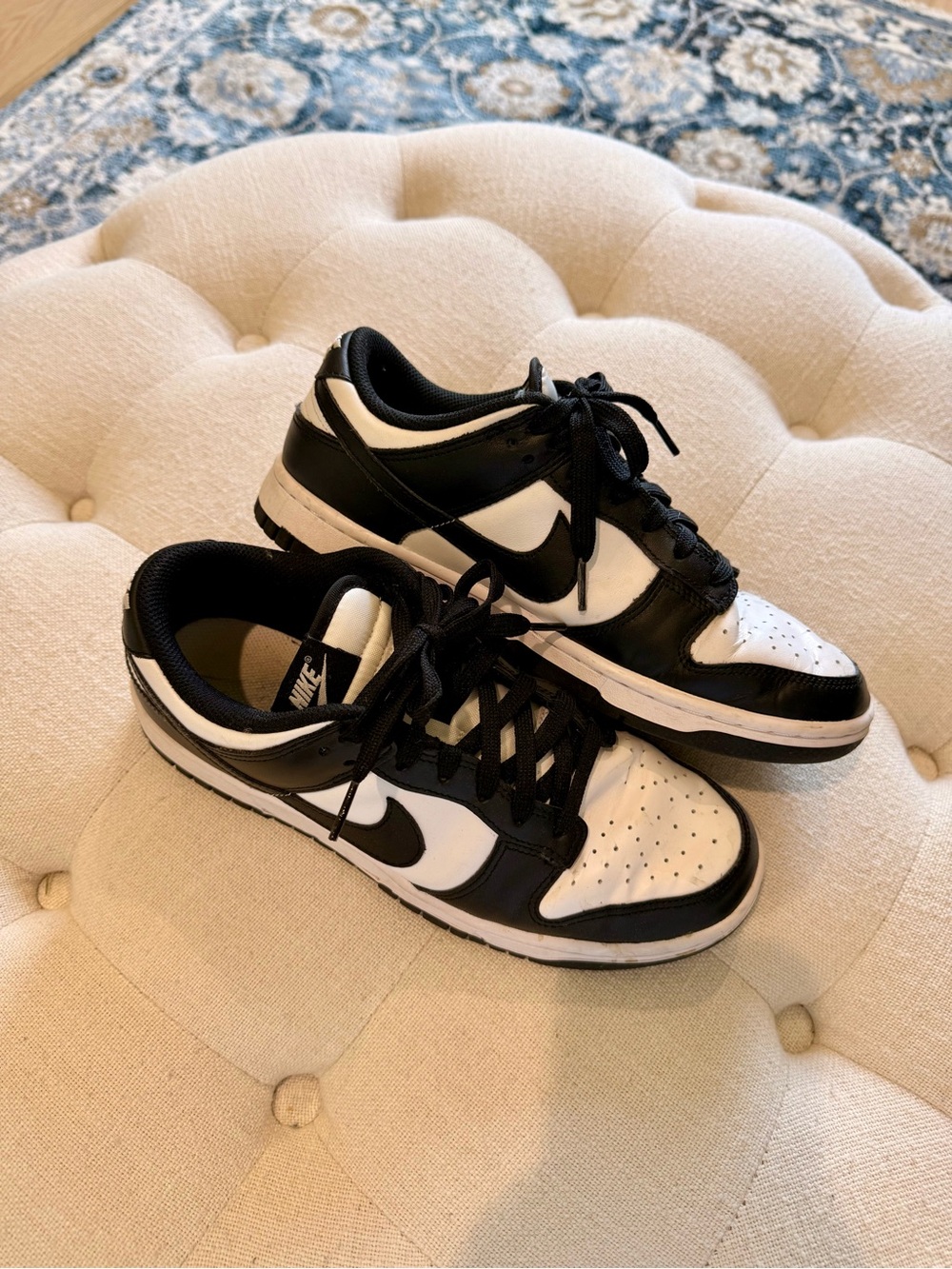 Nike Dunk Low Panda Black White Sneakers 🖤🤍